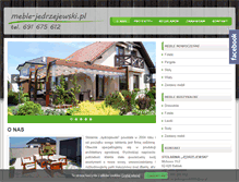 Tablet Screenshot of meble-jedrzejewski.pl
